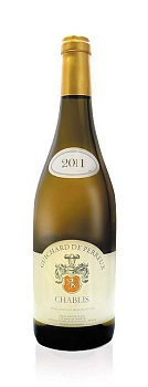 Вино географического наименования Chablis Guichard de Perreux Шабли Гишар де Перре 2011 750 мл