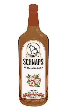 Шнапс Schnee Jager Schnaps Wildsau - Nuss Spirituose Шнее Егер шнапс Лесной Орех 700 мл