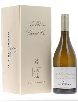 Шампанское Henri Giraud Coteaux Champenois AOC Анри Жиро Кото Шемпенуа Блан 2014 в подарочной упаковке 750 мл