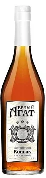 Коньяк  Белый Агат, 3 звезды, 500 мл