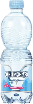 Вода природная питьевая Сенежская газированная  ПЭТ 500 мл