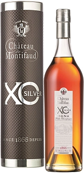 Коньяк Chateau de Montifaud Silver XO  Fine Petite Champagne  gift box   700 мл