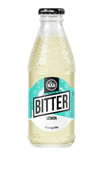 Напиток газированный  Старбар Биттер Лимон  в стеклянной бутылке 175 мл