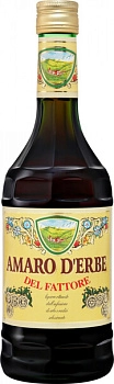 Ликёр Amaro d‘Erbe del Fattore     700 мл