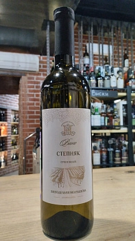 Вино Винодельня Николая Молчанова Степняк сухое белое  750 мл