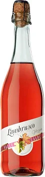 Вино Vinicola Decordi del Borgo Imperialeо"Valle Calda" Rosato Amabile  Lambrusco IGT 750 мл