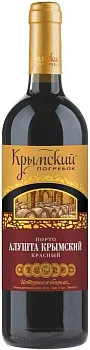 Портвейн Порто Алушта Крымский (напиток)  кр. 0,75  17%