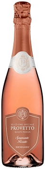 Игристое вино Provetto Spumante Rosato Demi-Sec   750 мл