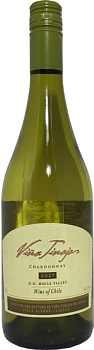 Вино Tinajas Chardonnay Valle del Maule DO Тинахас Шардоне 750 мл