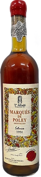 Вино ликерное сухое Montilla-Moriles DO Marques de Poley Amontillado Seleccion 1964 750 мл 22%