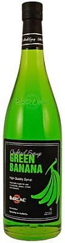 Сироп Barline Green Banana, Зеленый банан стекло   БАРЛАЙН  1000 мл