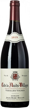Вино Domaine Jean-Marc Millot  Cote de Nuits-Villages Vieilles Vignes AOC   2019  750 мл   13%