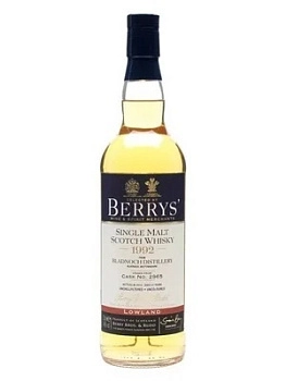 Виски   Berry Bros and Rudd A Secret Speyside Distillery Single Cask Malt Scotch Whisky 29 y.o.   1992  700 мл