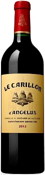 Вино Le Carillon de l'Angelus Saint-Emilion AOC Ле Карийон де л'Анжелюс 2018  750 мл