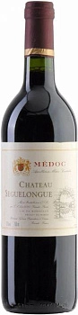 Вино Шато Сегелонг, Chateau Seguelongue, Medoc AOC, 2018, 750 мл