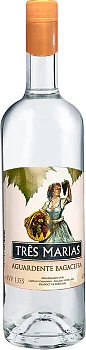 Граппа Tres Marias Aguardente Bagaceira   1000 мл