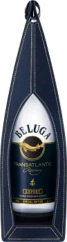 Водка  Белуга Трансатлантик Рейсинг подарочная упаковка кожа 700 мл