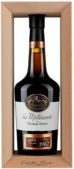 Кальвадос Christian Drouin gift box 1962 700 мл