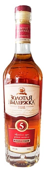Коньяк Золотая Выдержка 5 звезд   500 мл