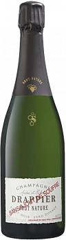 Вино Champagne Drappier Brut Nature Zero Dosage Andre et Michel Sans Soufre Champagne AOC  750 мл