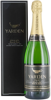 Игристое вино Golan Heights  Yarden Blanc de Blancs Brut  gift box  2007 750 мл