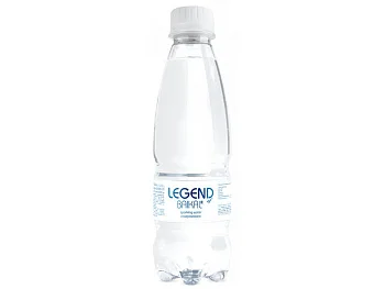 Вода минеральная Легенда Байкала пластик газированная 330 мл