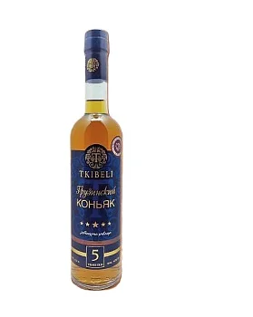 Коньяк грузинский Ткибели 5 лет  500 мл