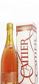 Шампанское Cattier Glamour Rose Champagne AOC gift box  750 мл