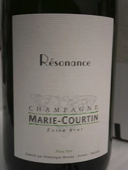 Шампанское CUVÉE RÉSONANCE  CHAMPAGNE MARIE COURTIN    2018 750 мл