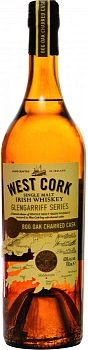 Виски West Cork Glengarriff Series Bog Oak Charred Cask Single Malt Irish Whiskey    700 мл