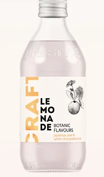 Напиток газированный  Старбар Крафт вкус Японской груши и Белой Хризантемы в стеклянной бутылке 330 мл