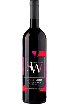 Вино Suhov Сухов  Саперави красное сухое  2020 750 мл