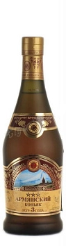 Коньяк Шахназарян  Армянский 3 года  матовая бутылка  250 мл
