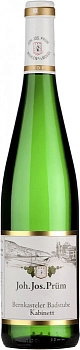 Вино Joh. Jos. Prum  Bernkasteler Badstube Riesling Kabinett  Йоганн Йозеф Прюм  Бернкастелер Бадштубе Рислинг Кабинет 2019 750 мл