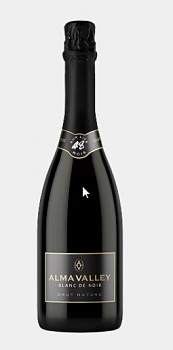 Игристое вино Альма Валлей Блан Де Нуар Брют Натюр   750 мл