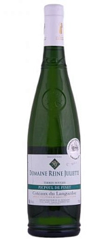 Вино Didier Absil Developpmen Domaine Reine Juliette Picpoul de Pinet Coteaux du Languedoc AOC  2016 750 мл
