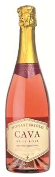 Вино игристое Monasteriolo Cava Brut Rose 750 мл