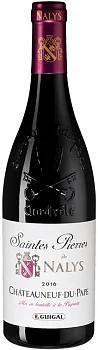 Вино Saintes Pierres de Nalys Rouge Chateauneuf-du-Pape AOC 2019  750 мл  