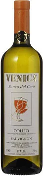 Вино Venica & Venica, Sauvignon Collio DOC Ronco del Cero Веника & Веника Ронко дель Черо Совиньон  2024 750 мл