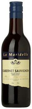 Вино La Maridelle Cabernet Sauvignon semi-sweet red  2017 187 мл