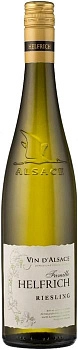 Вино Les Grands Chais de France Famille Helfrich Riesling Alsace AOP Ле Гран Ше де Франс Фамий Хэлфриш Рислинг 2016 750 мл