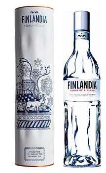 Водка Finlandia Финляндия в подарочной упаковке 700 мл