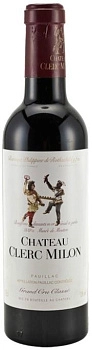 Вино Chateau Clerc Milon Grand Cru Classe (Pauillac) AOC  2007 375 мл