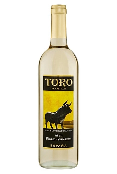 Вино Toro De Castilla Airen, "Торо де Кастилья Айрен" белое сухое 11,5%