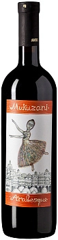 Вино Арабеска Мукузани Arabesque Mukuzani 2018 750 мл