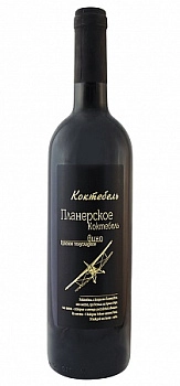 Вино Коктебель Планерское полусладкое  красное 750 мл 12%