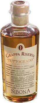 Граппа Sibona Riserva Tuttogrado Barbaresco 4 year 500 мл