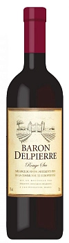 Вино DOMAINES MONTARIOL DEGROOTE  BARON DELPIERRE Rouge Sec red dry  0,75
