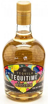 Текила Tequitime Gold  1000 мл