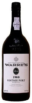 Портвейн  Warre’s Vintage Port 1980 750 мл